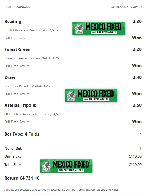 BEST SOCCER FIXED MATCHES