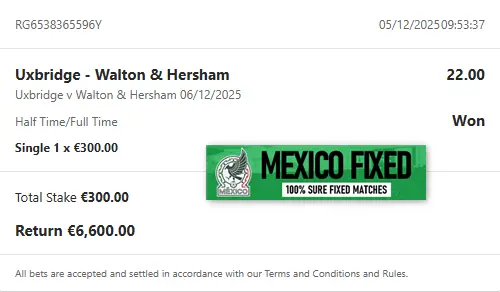 SINGLE HT FT FIXED MATCHES SINGLE HT FT FIXED MATCHES