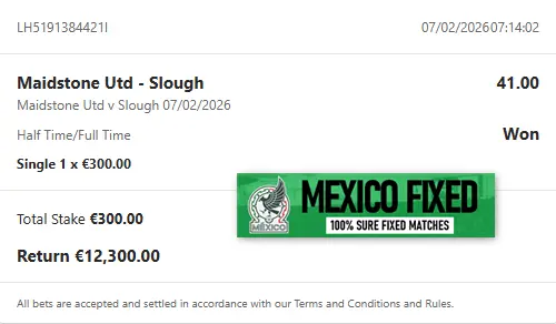 SINGLE HT FT FIXED MATCHES SINGLE HT FT FIXED MATCHES