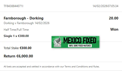 SINGLE HT FT FIXED MATCHES SINGLE HT FT FIXED MATCHES